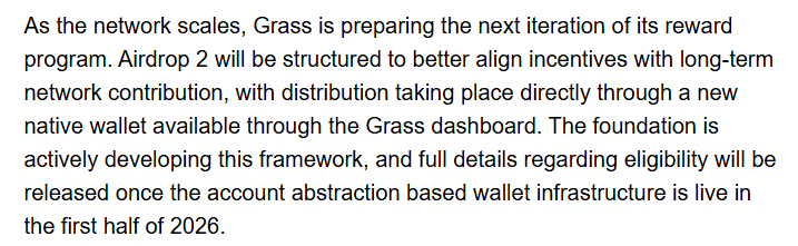 Grass Airdrop