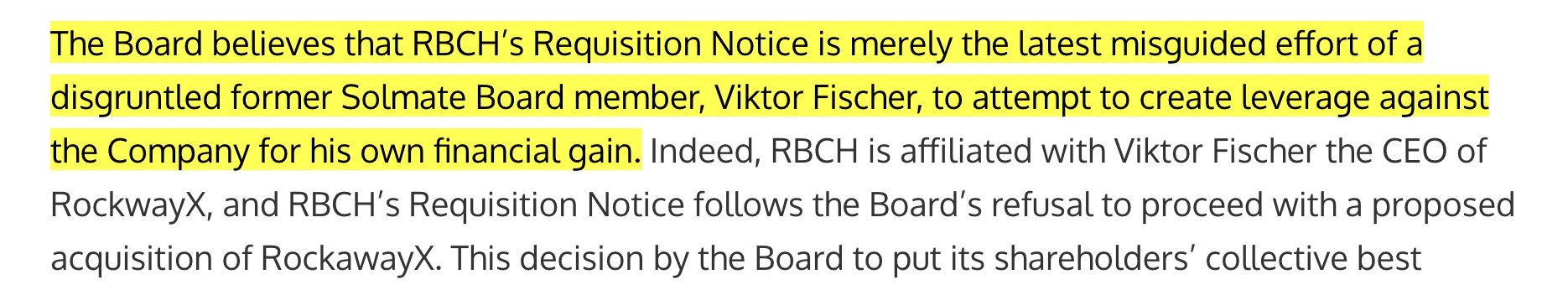 notice